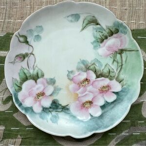 Vintage Bavaria 6 inch Floral Decorative Plate
